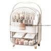 Luxury Style Cosmetic Storage Display Rack Premium Large-Capacity Dustproof Organizer for Lipstick Face Mask Skincare