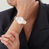 RADO Orologio Svizzero Serie Radar Crystal Movimento Meccanico Automatico Impermeabile 50 Metri Quadrante Bianco Acciaio Inossidabile Cinturino in Ceramica R30230902