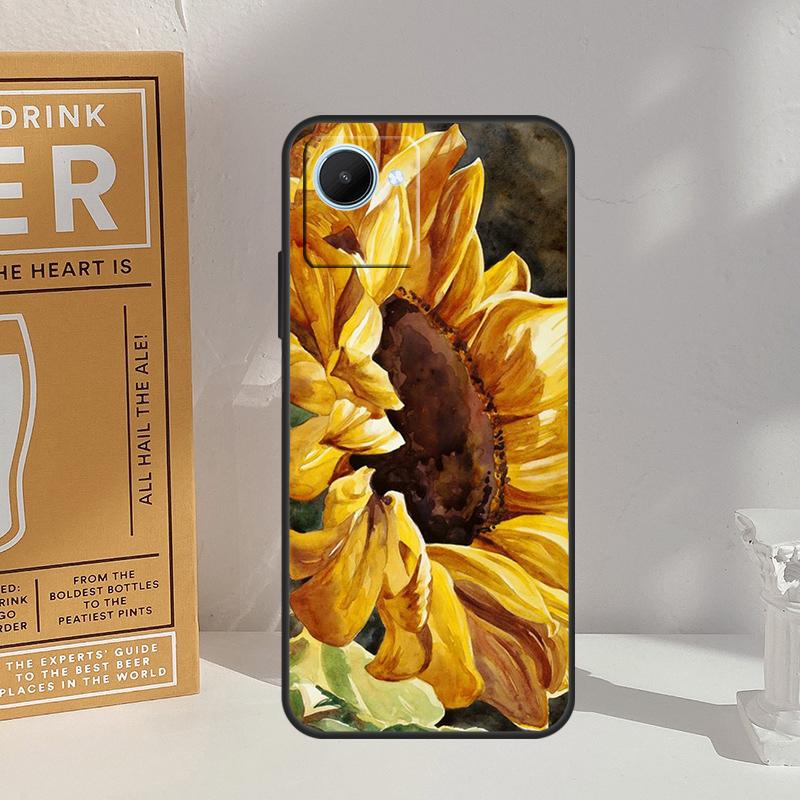 

Sunflower For Realme 10 11 12 13 14 Pro Plus GT 6 5 6T GT7 Pro C61 C55 C53 C51 C21Y C25S C67 C75 Case Realme 14 Pro Plus