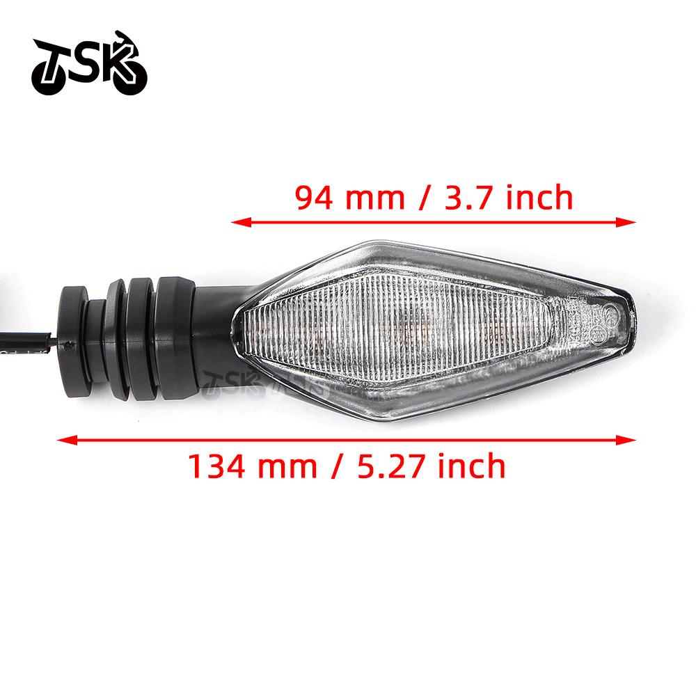 LED Amber Indicators 12vTurn Signal Light LED Fit For Ducati Monster950 937 2022 Monster SP Multistrada V4 V4s 2021-2024 2022