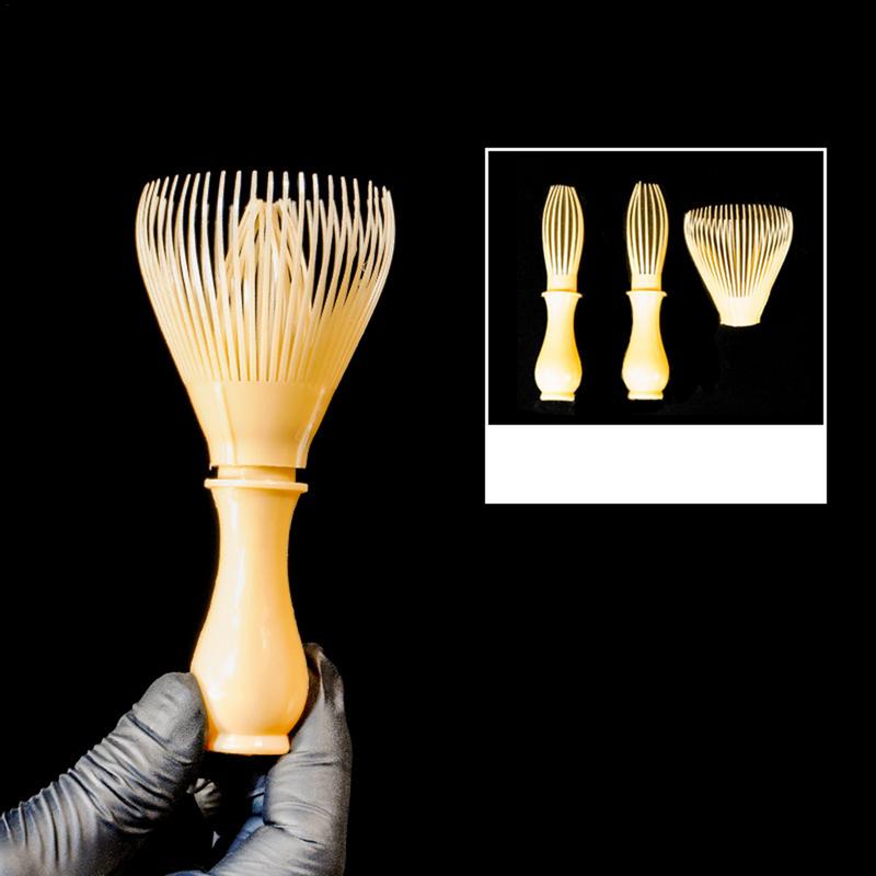 Kitchen Accessories Handcrafted Matcha Green Tea Powder Whisk Teaware Japanese Ceremony PP Chasen Matcha Whisk Tools