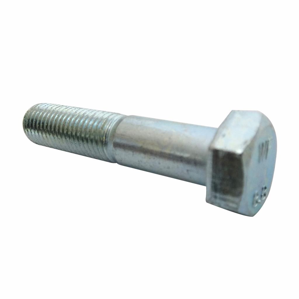 Hexagonal Head Screw, Partial Thread M16x75, Class 8.8, DIN931, White Galvanized