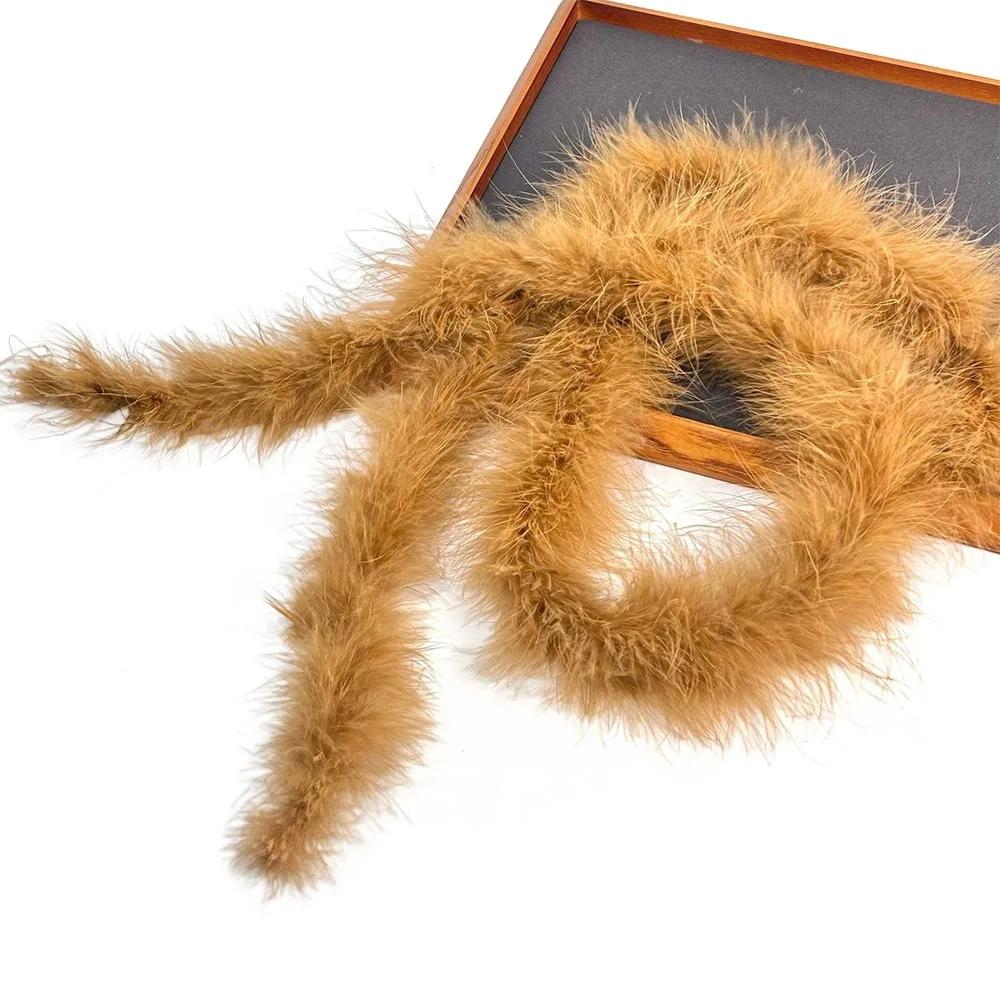

Y2K Punk Fur Soft Plush Belt Waist Chain Hiphop Jeans Belt Waistband Super Soft Fluffy Jeans Pants Decor Street Dance Accessory коричневый
