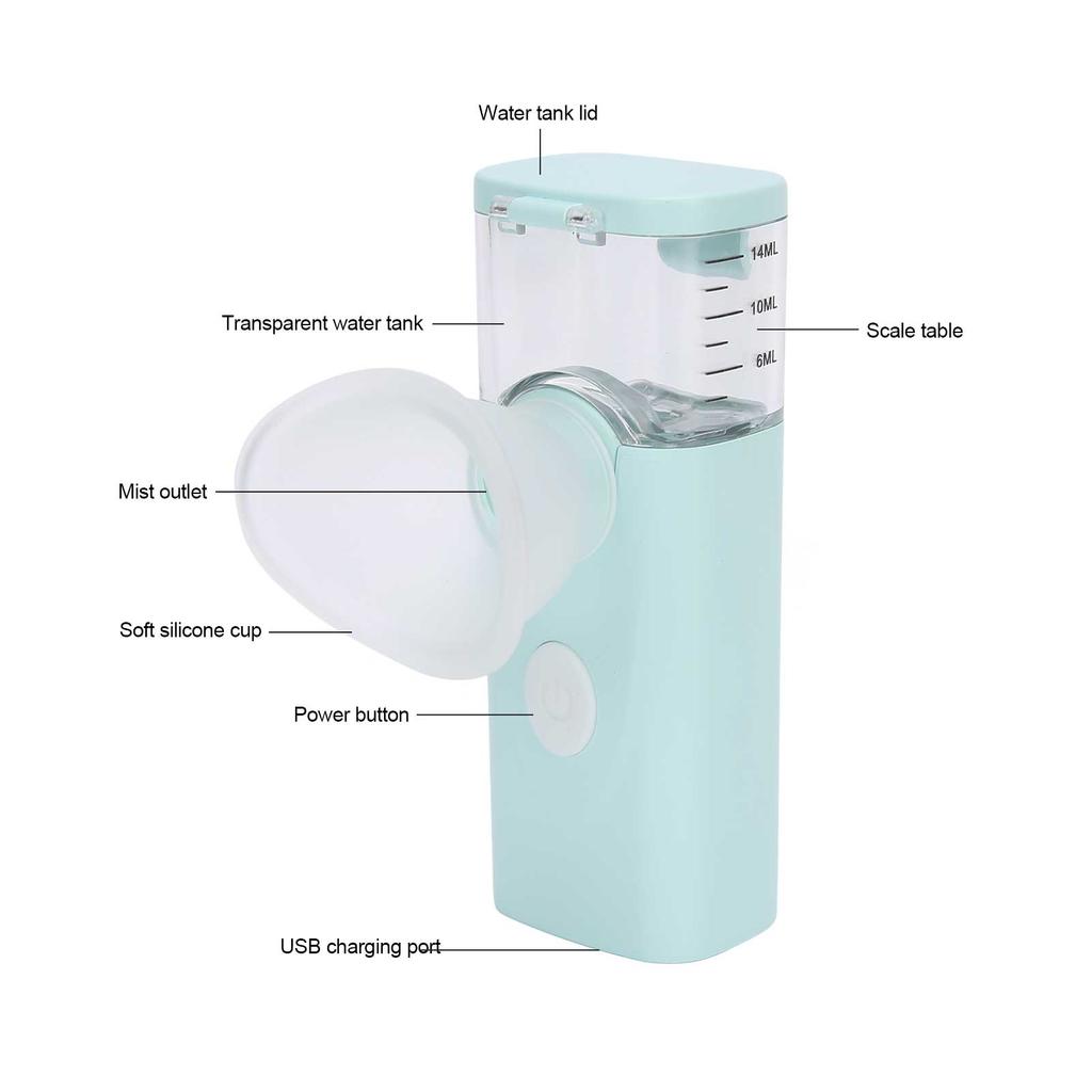 Eye Moisturizing Spray USB Charging Handheld Eye Care Spray Portable Eye Moisturizing Cleaning Soothing Machine