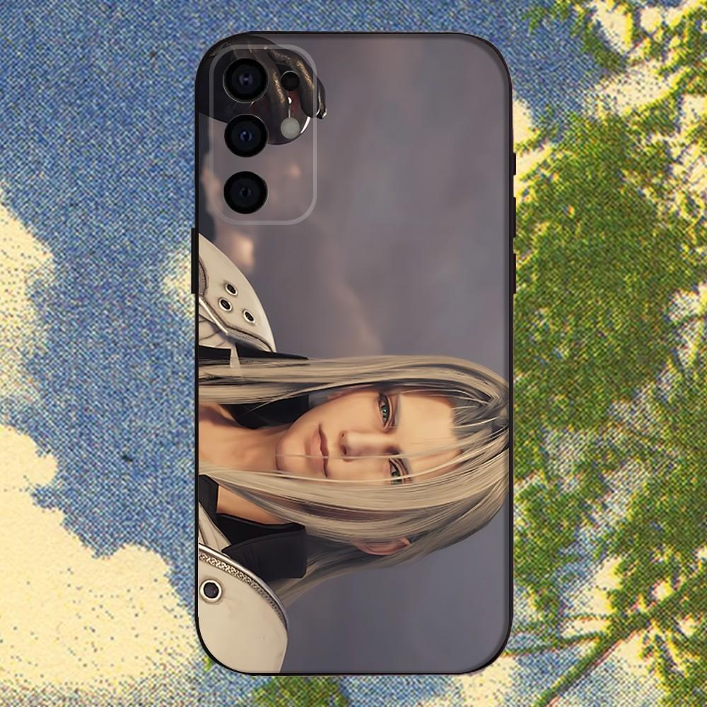 Final F-Fantasy Game Sephiroth Phone Case For Samsung S25,S24,S21,S22,S23,S30,Ultra,S20,Plus,Fe,Lite,Note,10,9,5G Black Cover