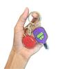 Creative Cartoon Pickleball Paddle Keychain Ornament - Fun Unisex Backpack Pendant Gift