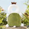 Baby Head Protector Backpack, Cute Animal Soft Cushion Prevents Babies Backward Fall, Breathable Stuffed Backpack Pad for Toddlers Head Protection
