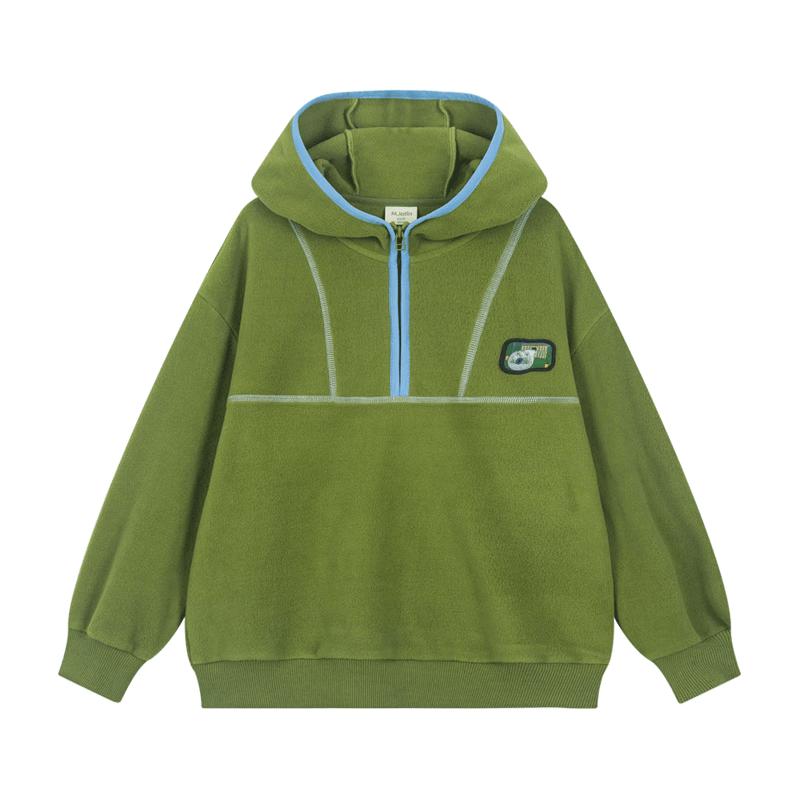 M.Latin Unisex Kids Stand Collar Sweatshirt 120cm