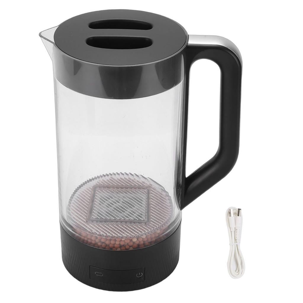 Hydrogen Water Pitcher 2L Hydrogen Water Kettle Generator with 2 Adjustable Concentration Levels