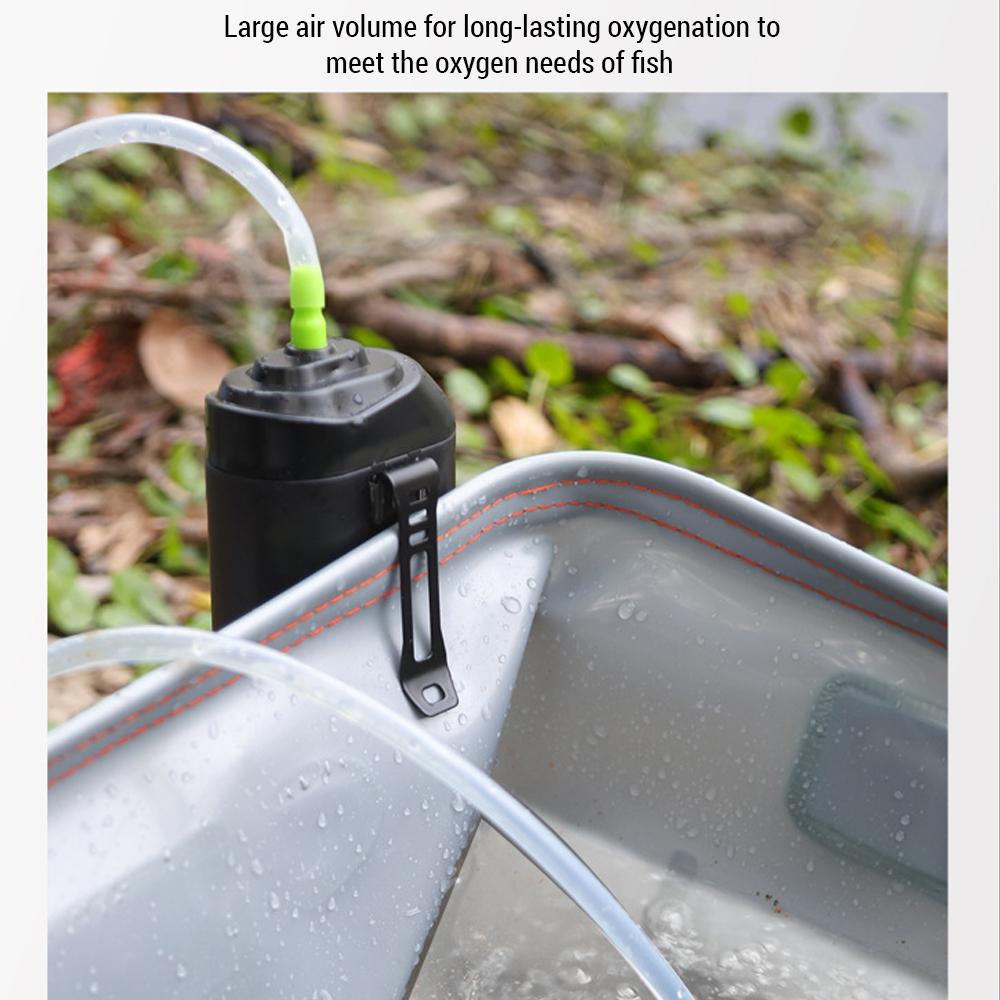 Induction Intelligent Oxygen Pump Outdoor Fishing Water Collector Fluorescent Water Collector with