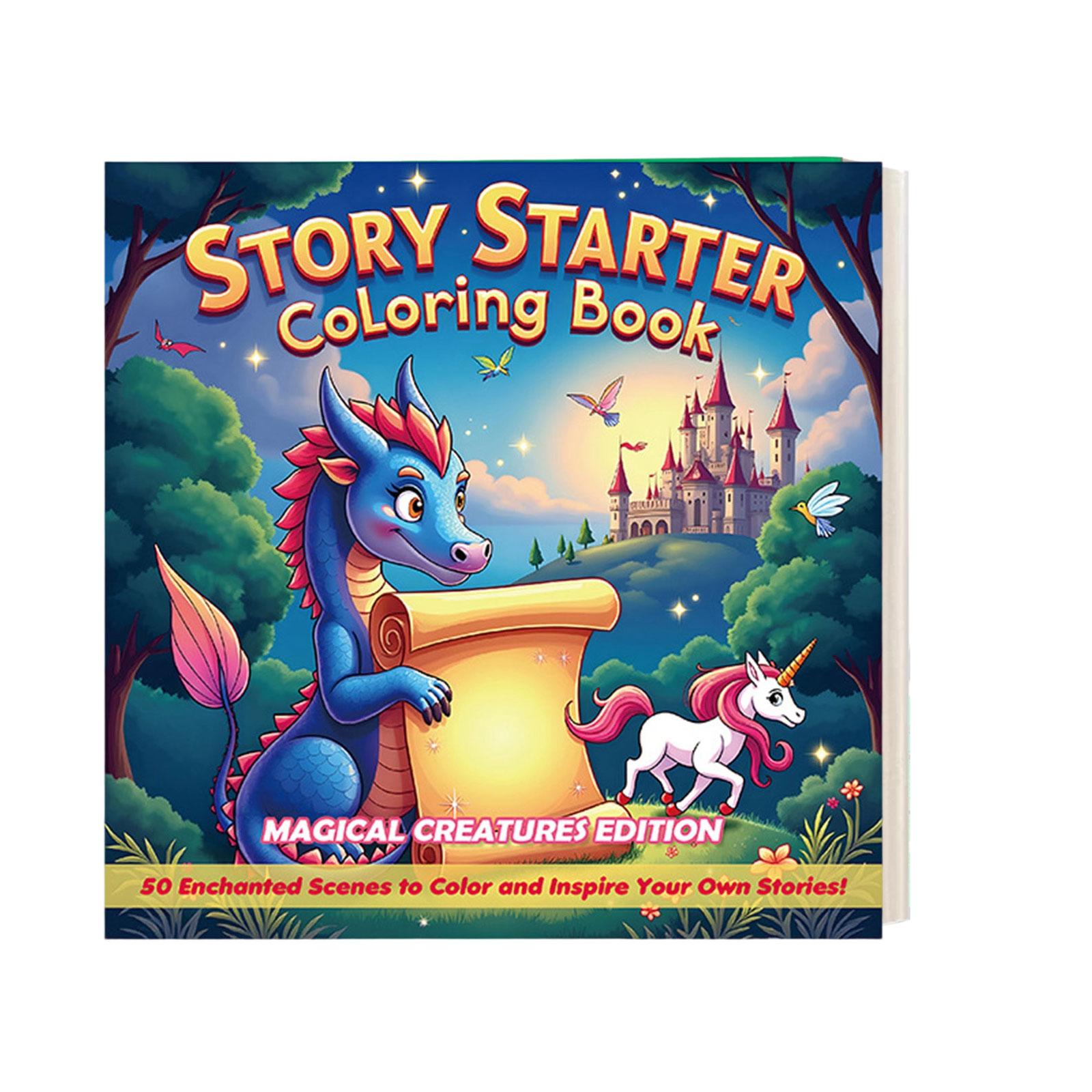 

История Книжка-раскраска на каждый день для детей: , Раскрашивай и совершай добрые дела One Size