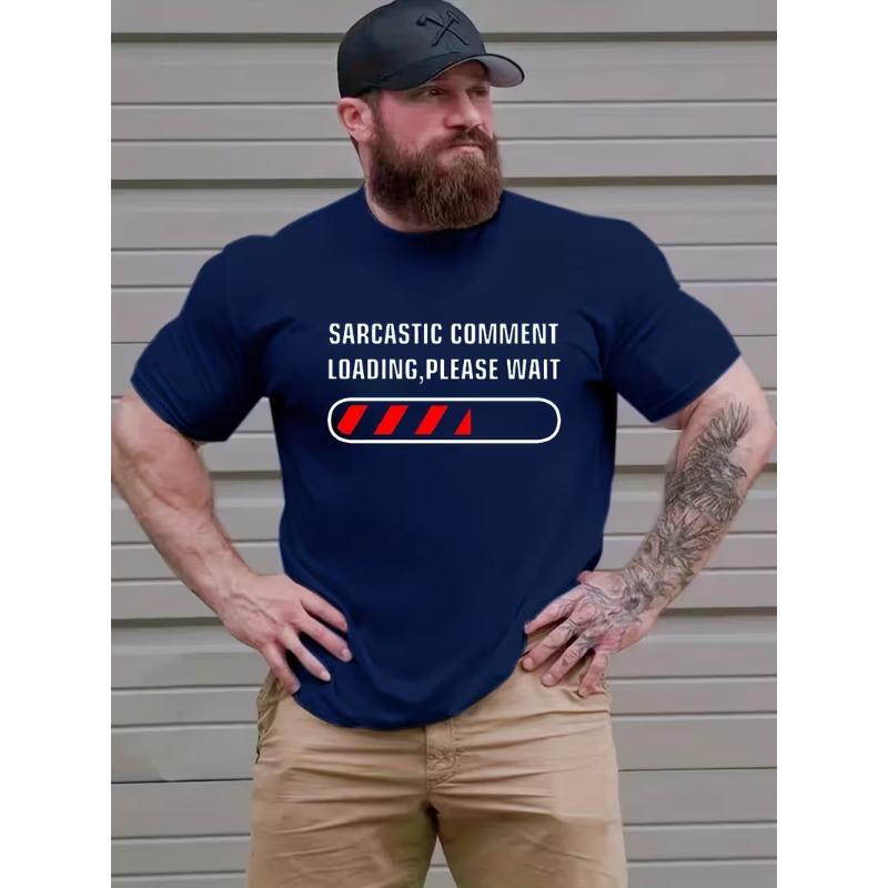 Men s short sleeve crew neck shirt S