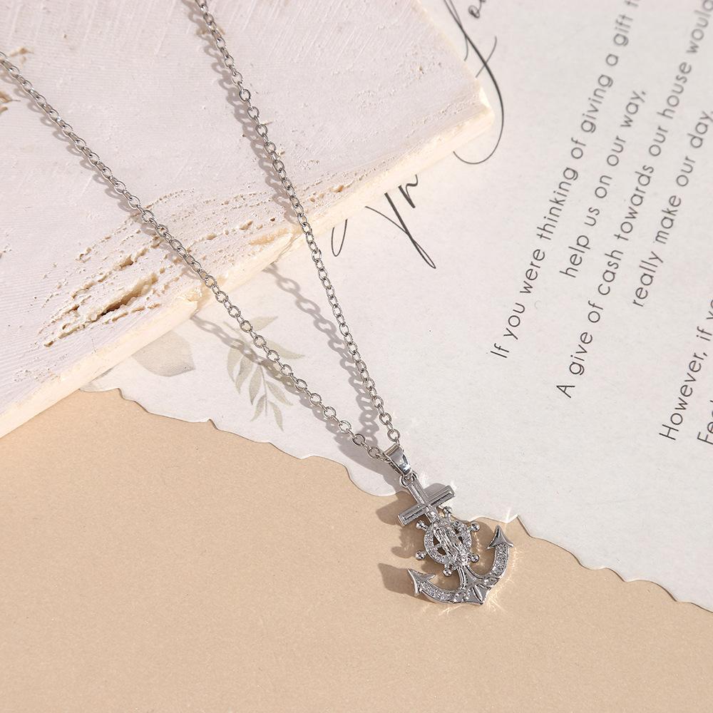 

Инкрустированная подвеска-якорь Подвеска для браслета или ожерелья своими руками Медная с покрытием Аксессуары для волос Аксессуары для обуви и головных уборов Подвеска