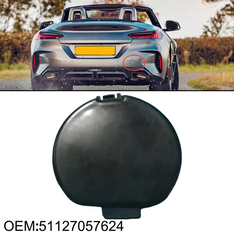 Car Rear Bumper Tow Hook Cover 51127057624 For BMW For Z4 For E85 For Roadster: 2003–2008 For E86 For Coupe: 2006–2008 Accessori