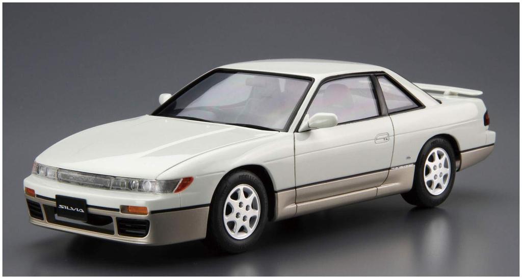 Aoshima Bunka Kyozai Maßstab The Model Car Series 13 Nissan PS13 Silvia Diamond Package 1991 Plastikmodell 1/24 Nein. K's