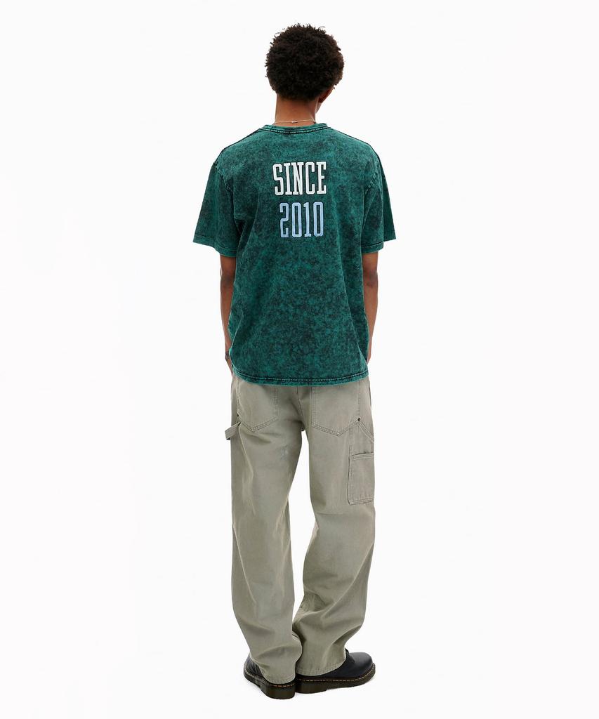 THISISNEVERTHAT Faded Basketball Tee Green