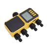 Solar Water Timer Smart Irrigation Controller with USB Charging IPX5 Rainproof for Garden Lawn Greenhouse