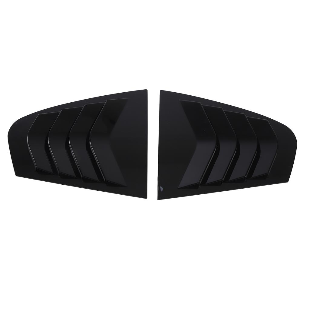 1Pereche Acoperiș Jaluzea Fereastră Laterală Protectiv Ușor Rezistent la Uzură Jaluzele Triunghiulare pentru Fereastră