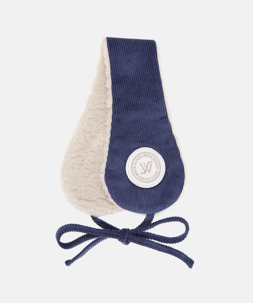 Hwaiteusaenjeu Corduroy Fur Earmuff Sullivan (10 Colors)