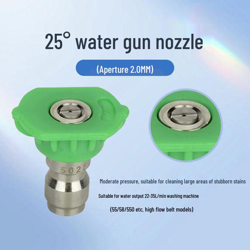 High-Pressure Car Washer Nozzle: Quick-Connect Water Gun for Home Cleaning