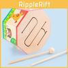 Wooden Octagonal Music Drum Toy For Kids With Sound And Early Education Play