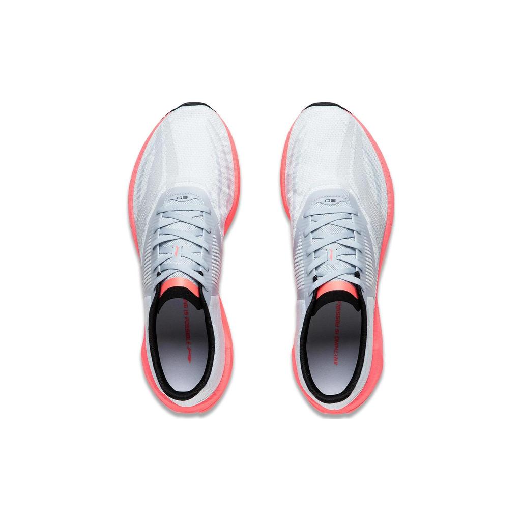 Li Ning Super Light 20 Textile, TPU Cushioning Low Top Running Shoes Men's Dawn Gray ARBT001-13