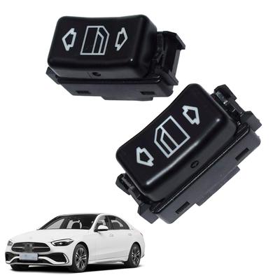 2Pcs Master Power Window Switch Button Replace 1248204510 1248204610 Fit for Benz W124 W126 W201