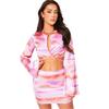 Missy Empire Womens/Ladies Abstract Satin Crop Top