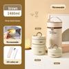 304 Stainless Steel Leak-Proof Multi-Layer Insulated Lunch Box for Office Workers & Students, Microwave Safe & Portable