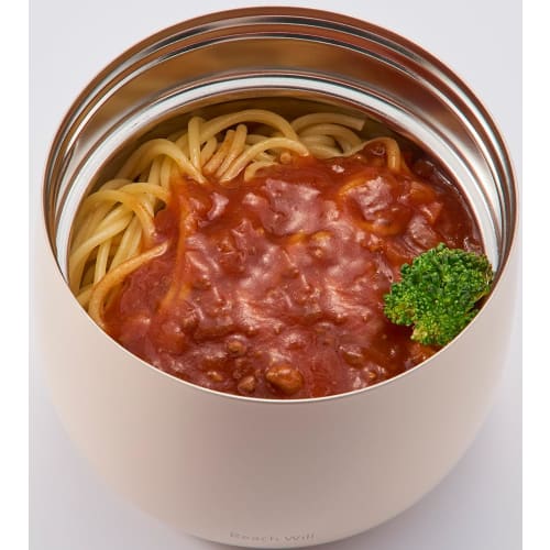 Reach Will Thermos RME-50SBL, Water Bottle/Mug, 500ml Capacity, Insulates Hot and Cold Water, Lightweight Design, Compact Size with Handle for Easy Ca