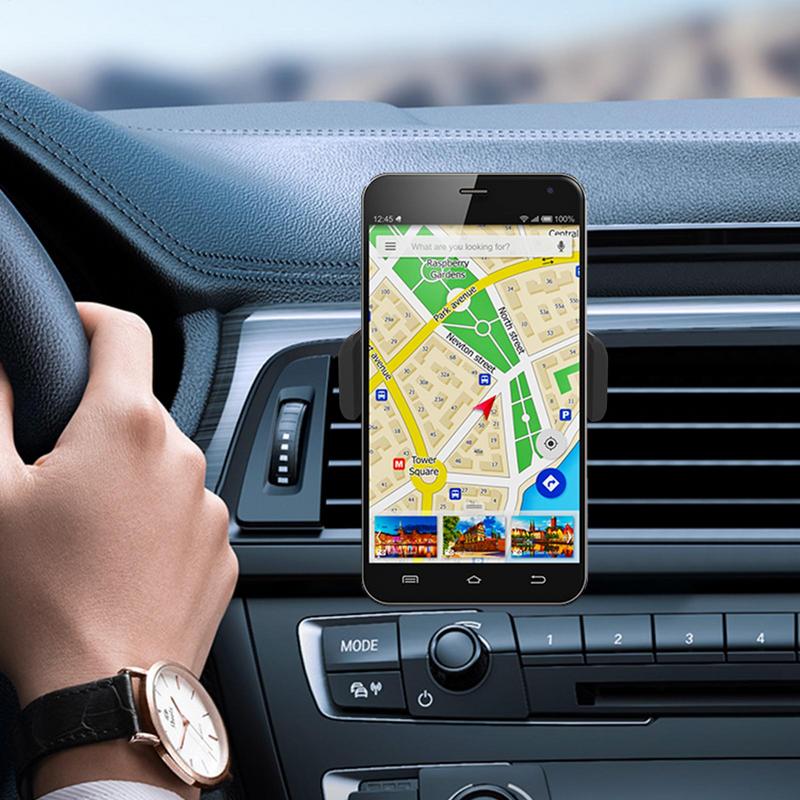 Car Phone Holder Mount Car Cell Phone Mount Car Mount for Phone 360-Degree Adjustable Car Cell Phone Mount for Car Truck or Suv