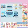 Childrens Play Cash Register Toy For Role Play With Sound And Light Features For Kids Learning
