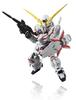 TAMASHII NATIONS NXEDGE STYLE Mobile Suit Gundam UC Unicorn Gundam 100mm Bemalte bewegliche Figur [MS-EINHEIT] (Zerstörungsmodus) Ca.. ABS und PVC