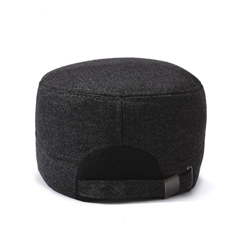 Old Man Hat Men Winter Middle-Aged Father In The Elderly Grandfather Old Man Day Fleece Ear Cap