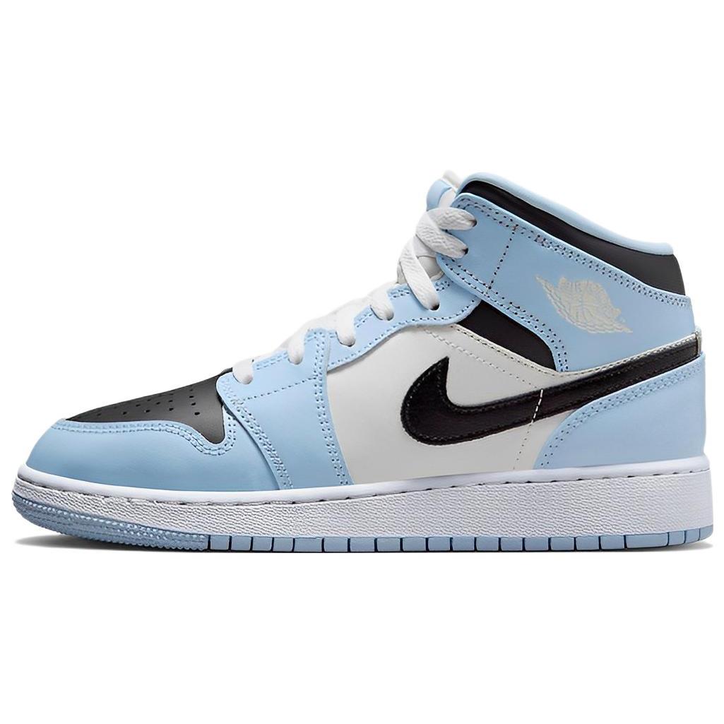 Jordan 1 Mid Ice Blue 2022 GS 555112-401 38
