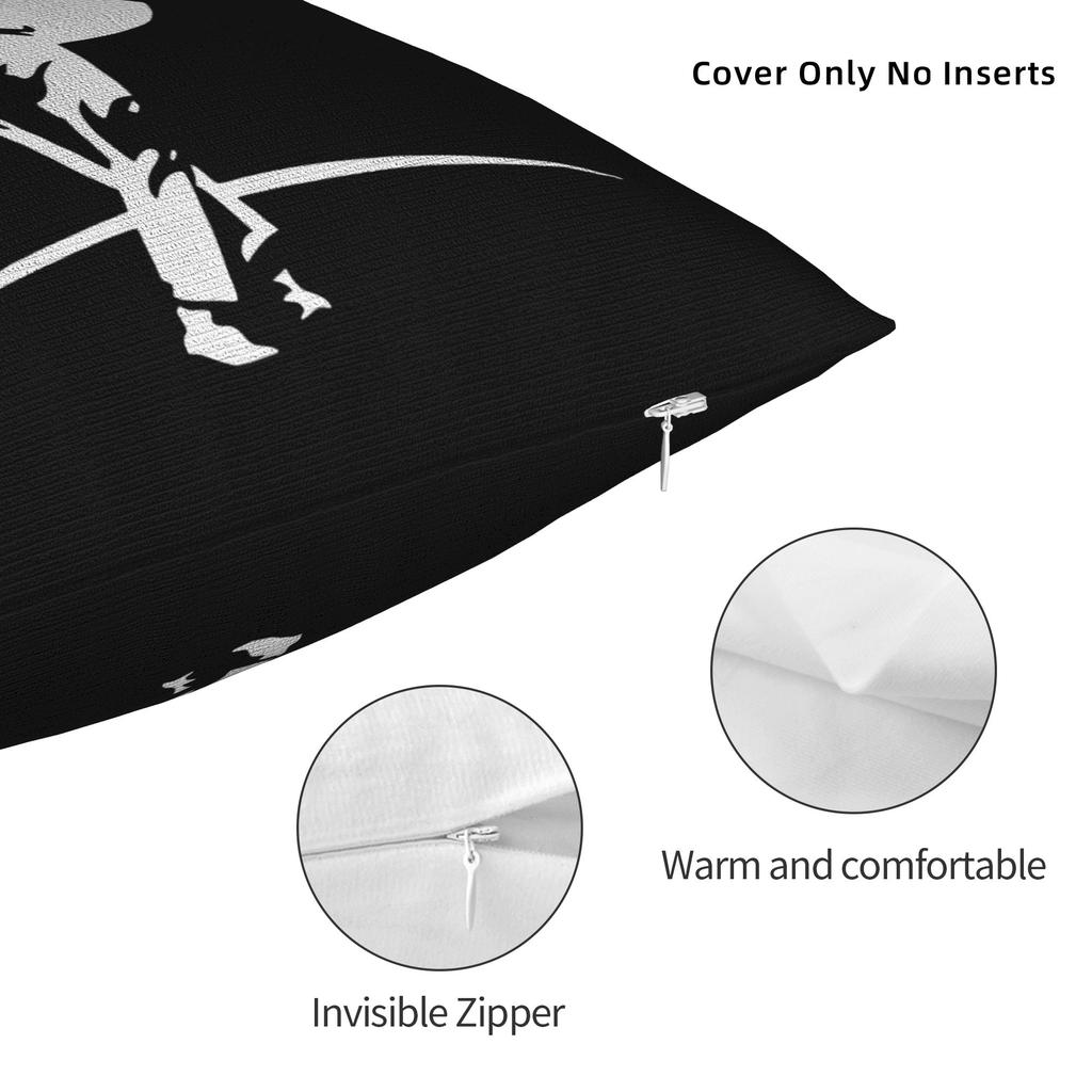 Music Singer Musician Mj King Of Pop Square Pillow Cases Cushion Covers Custom Zipper Decorative Pillowcase For Bed 40X40Cm