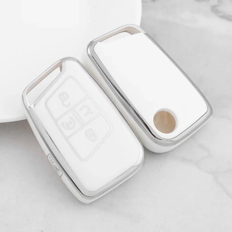3/5 Bottons Tpu Car Smart Key Case Cover Shell For Volkswagen Vw  Atlas Tiguan Golf 7 Magotan Passat B8 Skoda Kodiaq A7