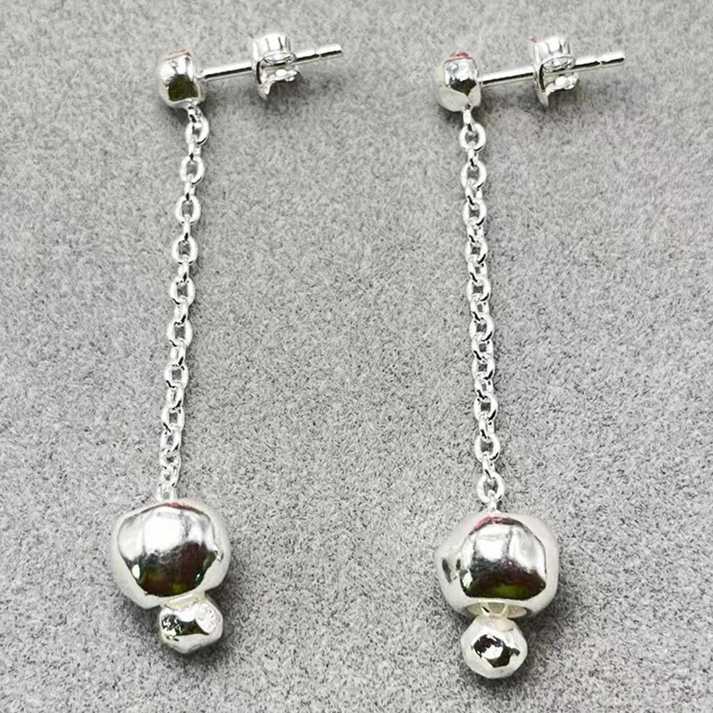 2026 new fashionable and exquisite chain hanging earrings, suitable for daily commuting and casual wear