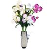 Artificial Iris Flower Wedding Hotel Restaurant Desktop Decoration Ornament Room