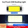 12V-24V Super Bright Waterproof LED Truck Roof Light Car COB Roof Interior Light Van LED Reading Light 87 108 54 LED Chips