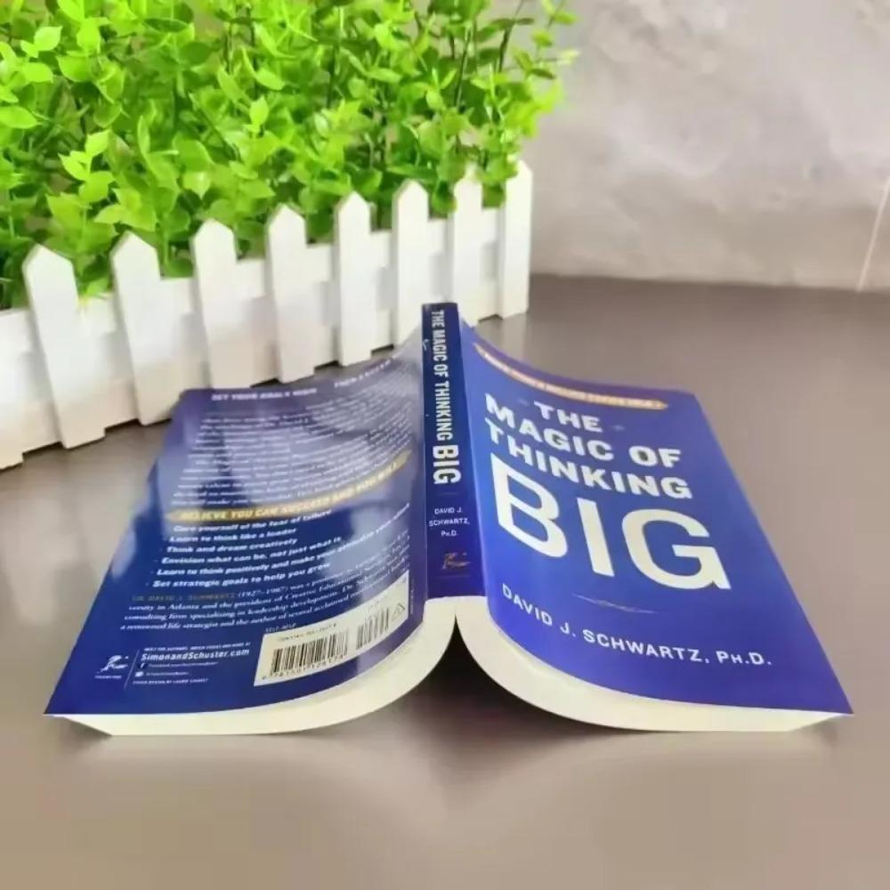 The Magic of Thinking Big David J. Schwartz Bestseller English Paperback Personal Growth Success Self Help Book Free Shipping