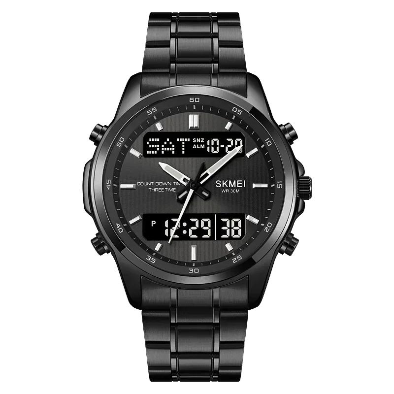 Skmei 2049 Backlit Sport Waterproof Alarm Clock 3 Time Men's Watch Countdown Timer Digital Watch Fashion Watches