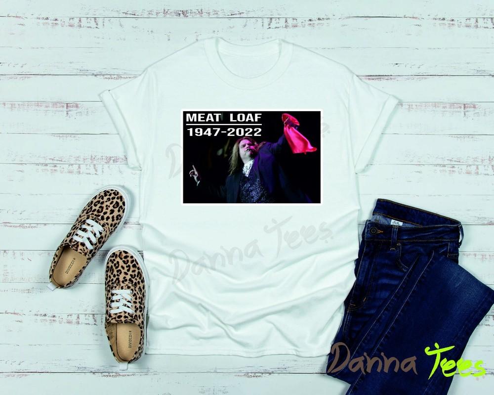 RIP Meat Loaf Always Remembered Tribute TShirt Lady Fit S