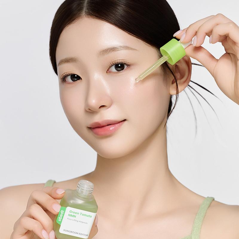 SUNGBOON EDITOR Zelené rajče NMN Póry Liftingová ampule 40 ml