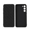Motif fibre de carbone pour Samsung Galaxy S24 S23 Ultra S22 S21 Plus S20 Noir Coque de protection souple en silicone