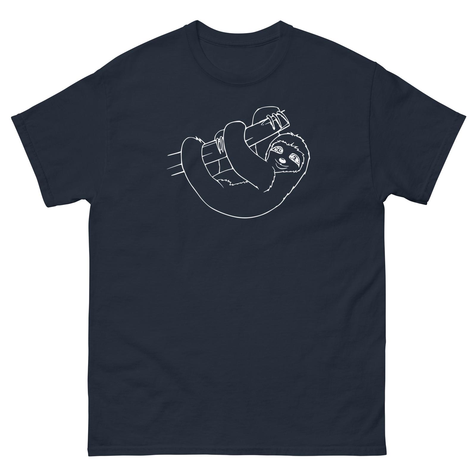 

Sloth T-Shirt Mens Womens Tees Top S