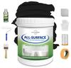 Ceramic Refinishing Paint Kit for Bathtub Sink Toilet Bathtub Wall Coating, Also Works On Glass, Metal & Wood Surfaces.