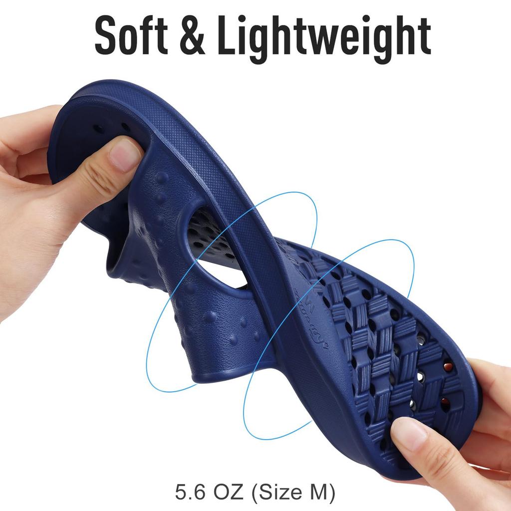 Fashion Comwarm Summer New House Slippers For Women Indoor Non-slip Bathroom Shower Slide With Drain Holes Light Orthopedic Beach Sandal