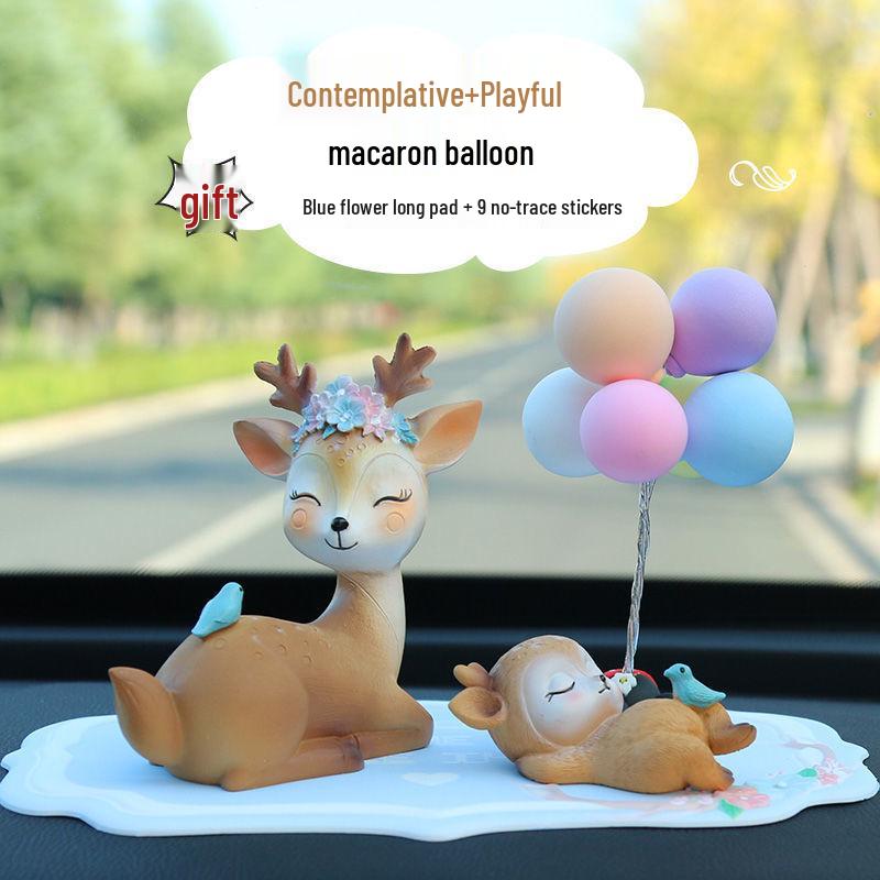 Deer Car Ornament: Stylish and Unique Interior Decoration for Men and Women