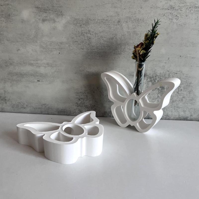 Translucent Silicone Mould for Creating 3D Butterfly Shapes Decoration for Epoxy Resin and Plaster Cement Projects